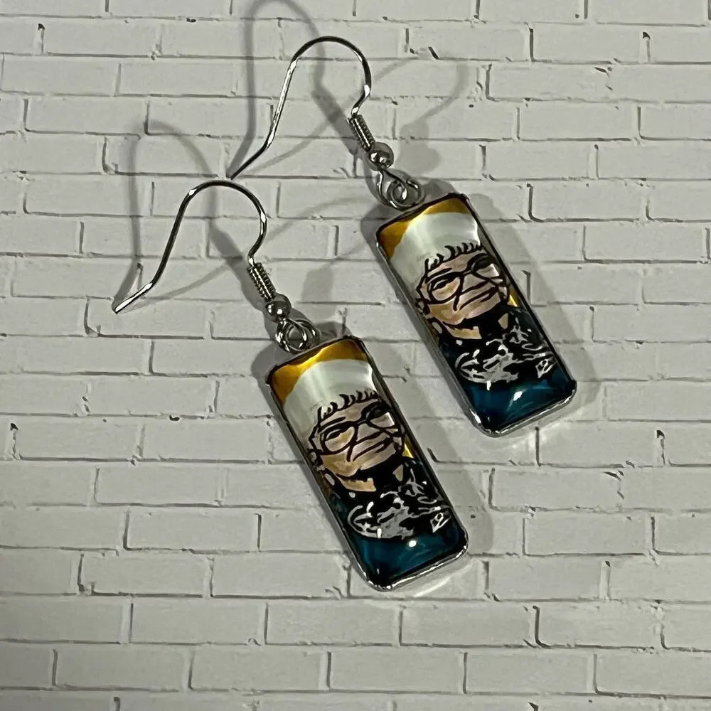 Sophia Petrillo Golden Girls Glass Dome Earrings